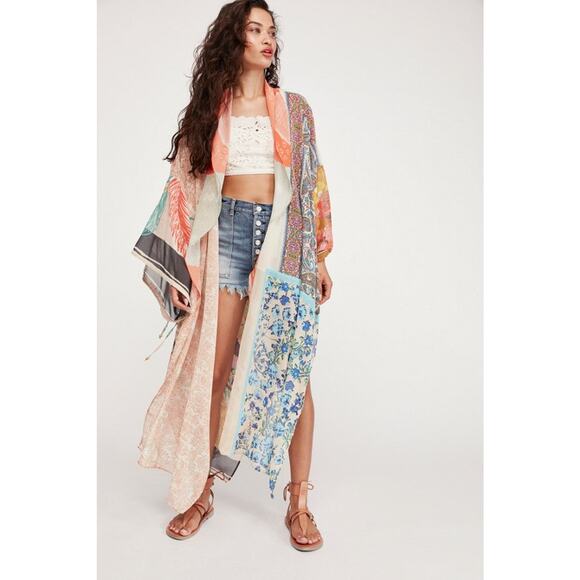 Free People Keeping Up With The Kimono - One Size - Picture 1 of 4
